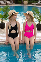 Купальник Dfk Kids 3332 black - делук