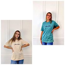 Футболка Global 1272 beige - делук