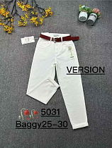 Джинсы Jeans Club 5031 white - делук