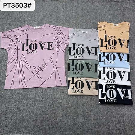 Футболка Dgmd PN3503 mix - делук