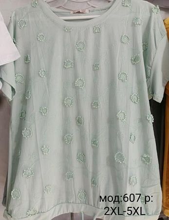 Футболка Desselil 607 mint - делук