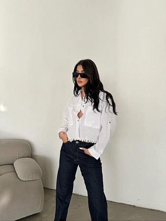 Рубашка New Season 8476 white - делук