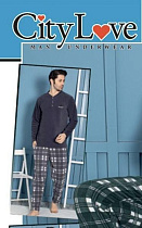 Пижама Romeo Life RL1051 d.grey - делук