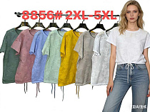 Футболка Dgmd 8856 grey - делук