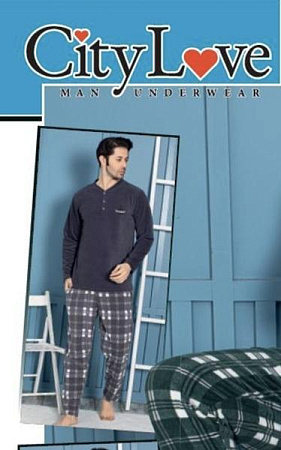 Пижама Romeo Life RL1051 d.grey - делук