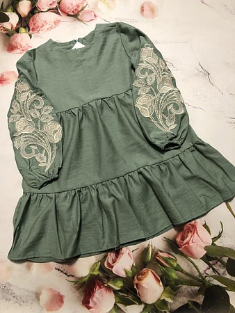Платье Moda School MD25 khaki - делук