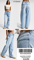 Джинсы Jeans Style 4829-4S6-3 l.blue - делук