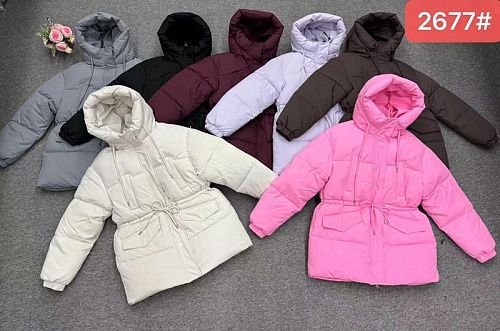 Куртка Oukali 2677 apricot - делук