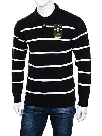 Свитер Abdo Гудзик 3 black - делук