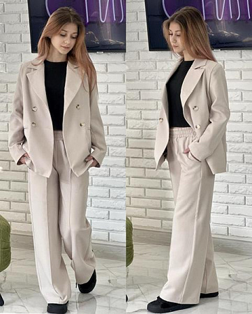 Костюм Karolina KR423 beige - делук