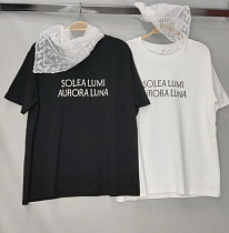 Футболка Style Nadezhda 9910 black - делук