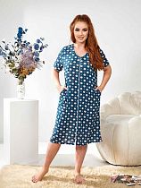 Халат Romeo Life 1030 blue - делук