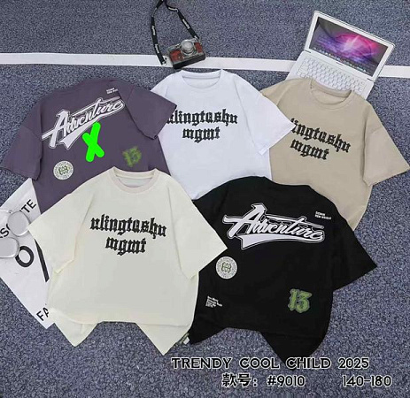 Футболка Delfinka 9010 d.beige - делук