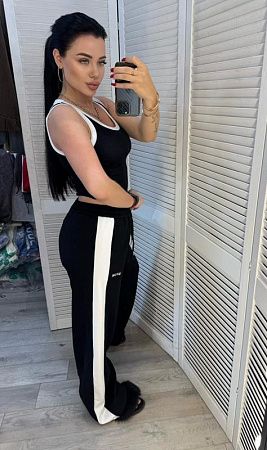 Штаны Спорт Dgmd 856 black - делук
