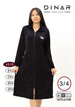 Халат Sss Annet DO-D4515 navy - делук