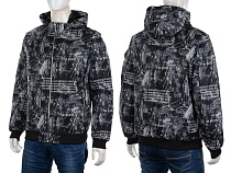 Куртка M7 626 black-grey - делук