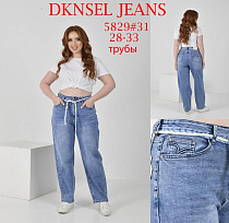 Джинсы Dknsel D5829 l.blue - делук