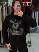 Свитер Arina 925-3 black - делук