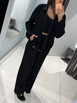 Костюм Спорт Comod H2186 black - делук