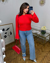 Свитер Arina 1737 red - делук