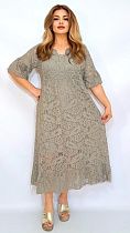 Платье Romeo Life RL497 grey - делук