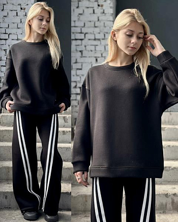 Свитер Karolina KR309 black Свитер Karolina KR309 black - делук