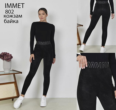 Лосины Immei 802 black - делук