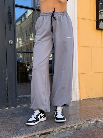 Штаны Спорт Arina 4239 grey - делук