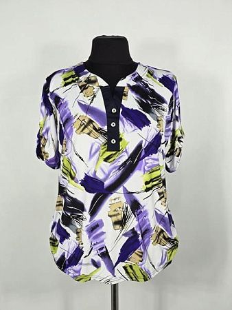 Блузка Bugrova B56 white - делук