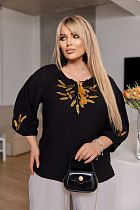 Вышиванка Dgmd 3260 black - делук
