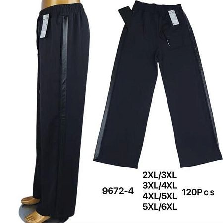 Штаны Спорт Hoan 9672-4 black - делук