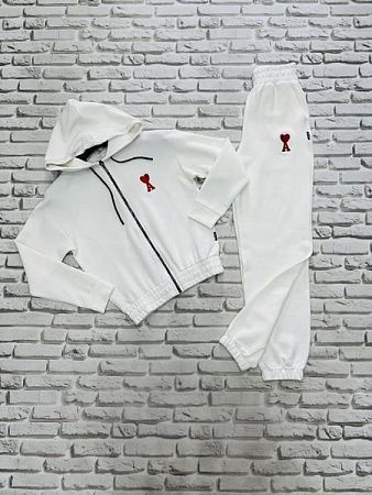 Костюм Спорт Yulichka F130 white - делук