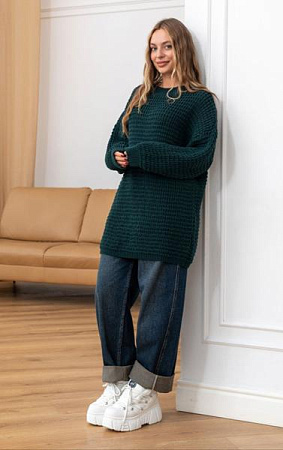 Свитер Liza Brend 1115 green - делук