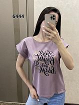 Футболка Fsn 6444 lilac - делук