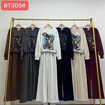 Свитер Шаолинь BT309 brown - делук