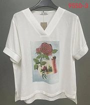 Футболка Lida 9550-3 white - делук