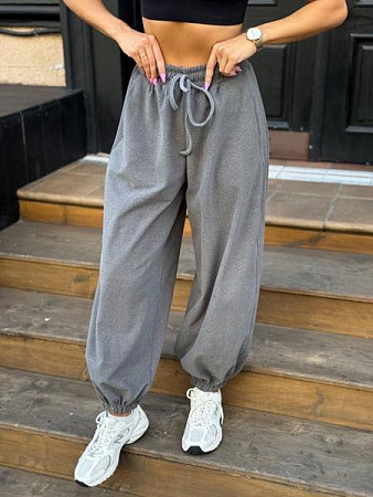 Штаны Спорт Arina 1655 grey - делук