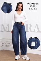 Джинсы Miss Kurry BG1087-3A navy - делук