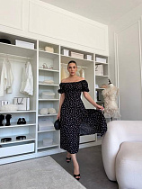 Платье Akulova 932 black - делук
