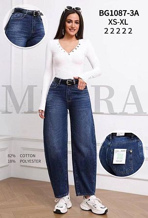 Джинсы Miss Kurry BG1087-3A navy - делук