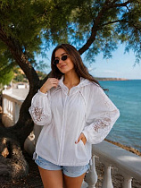 Рубашка New Season LV001 white - делук
