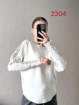 Свитер Fsn 2304 white - делук