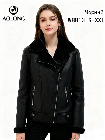 Куртка Liopt W8813 black - делук