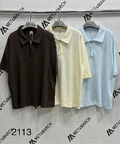 Футболка Met&March 2113 brown - делук