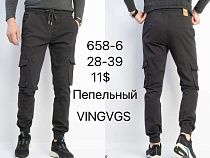 Штаны God Baron 658-6 grey - делук