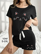 Пижама Romeo Life 104 black - делук