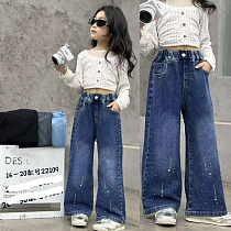 Джинсы Fashion Kids 22109 blue - делук