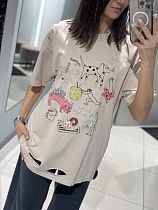Футболка Comod 25396-23 beige - делук