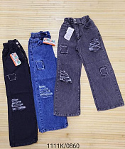 Джинсы Miki Maki 1111K-1 grey - делук