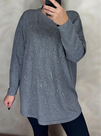 Свитер Dgmd 25202 grey - делук
